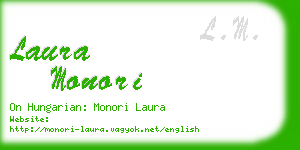 laura monori business card